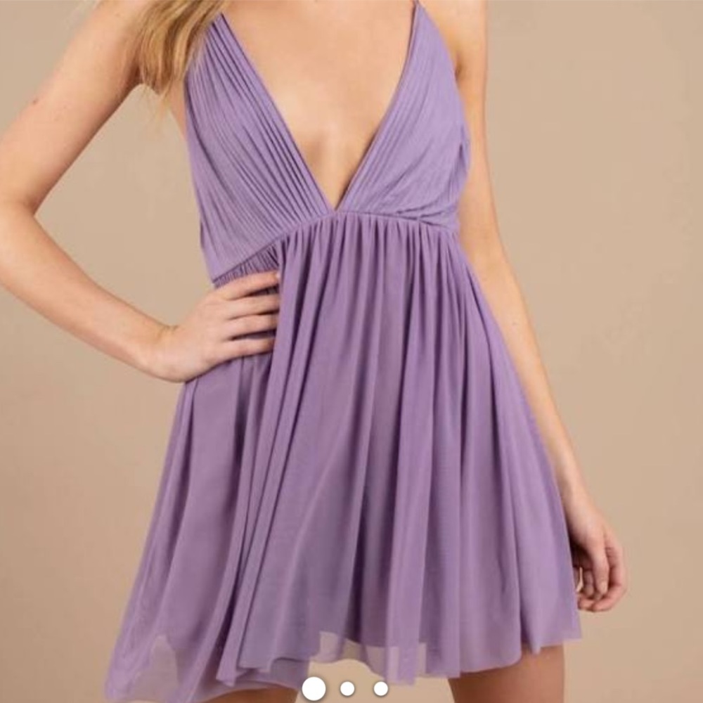 Tobi purple dress